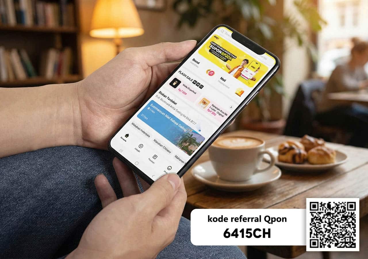 Kode Referral Qpon, Aplikasi Qpon, Promo Qpon, Kupon Diskon, Voucher Digital, Promo Kuliner, Aplikasi Promo, Diskon Merchant, Lifestyle Digital, Hemat Cerdas
